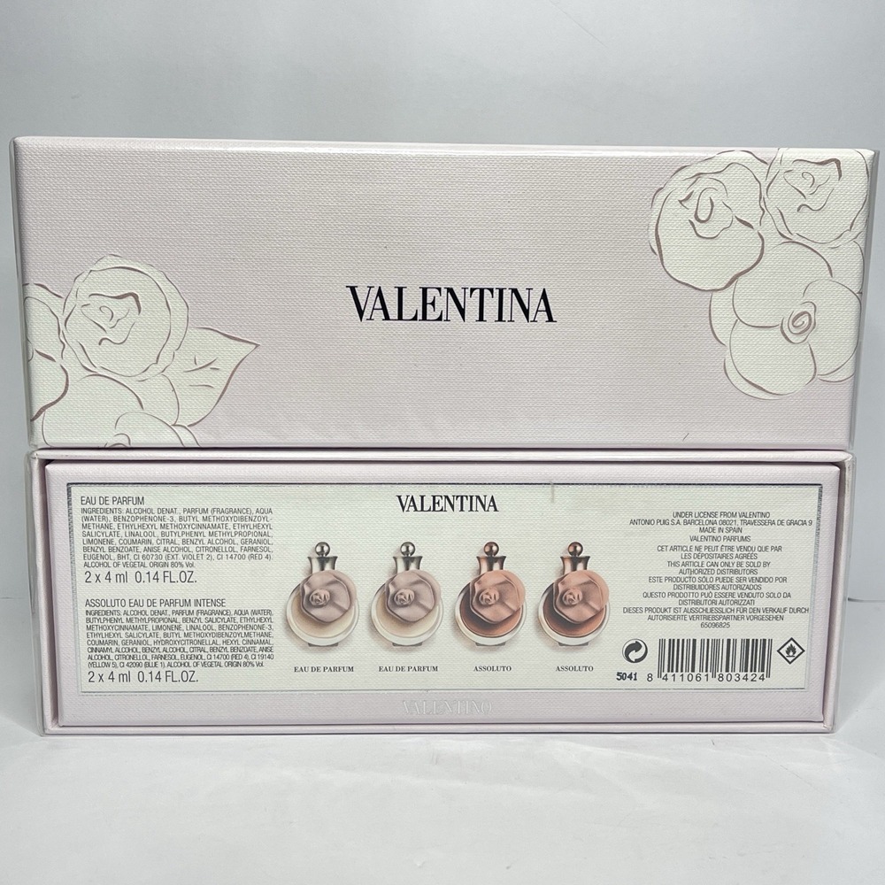 Valentina Valentino EDP 4 PC Set for Women 0.14 OZ EACH Valentina Assoluto